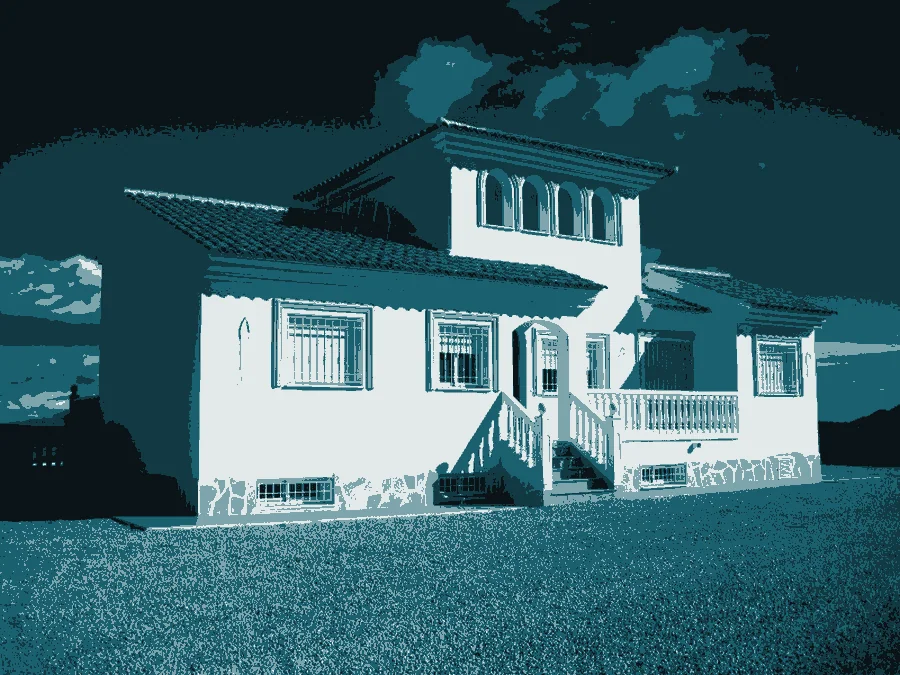 Vivienda unifamiliar de dos plantas terminada